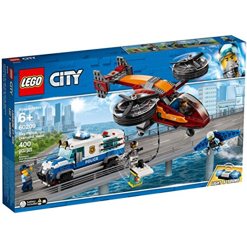 LEGO® City Sky Cop Diamond Heist 60209