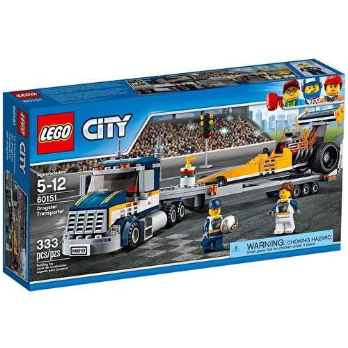 LEGO® City Транспортный автомобиль Драгстер