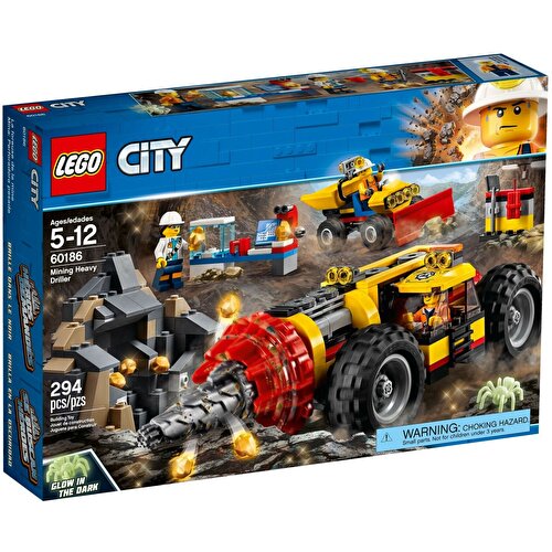 LEGO® City Тяжелая шахтная буровая установка 60186