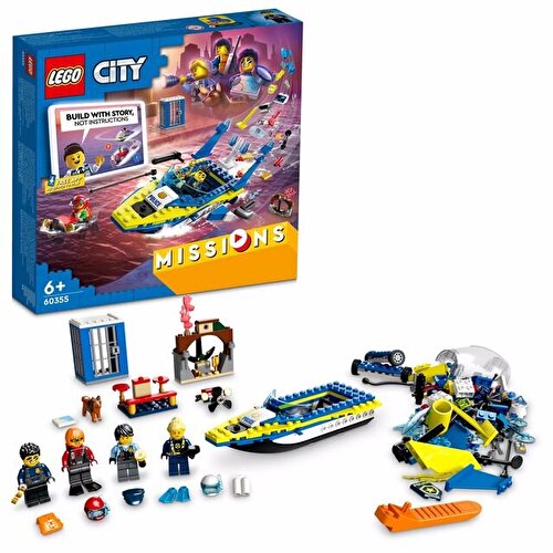 LEGO City Водная полиция Детективные миссии 60355