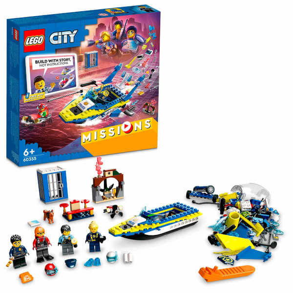 LEGO City Водная полиция Детективные миссии 60355