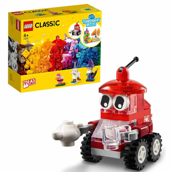 LEGO Classic Creative Прозрачные кирпичики 11013