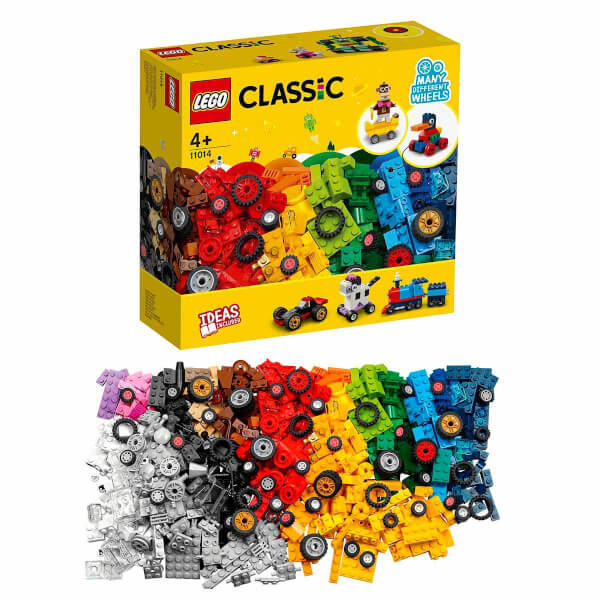 LEGO Classic Кирпичи и колеса 11014