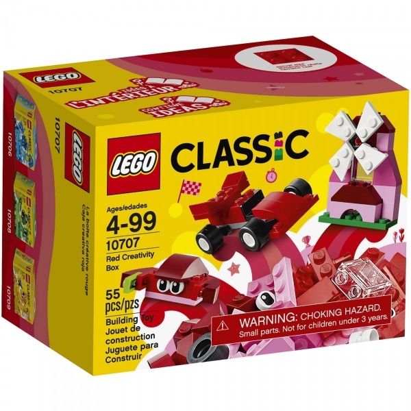 LEGO Classic Red Creativity Box 10707