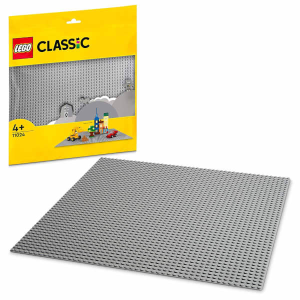 LEGO Classic Серая тарелка 11024