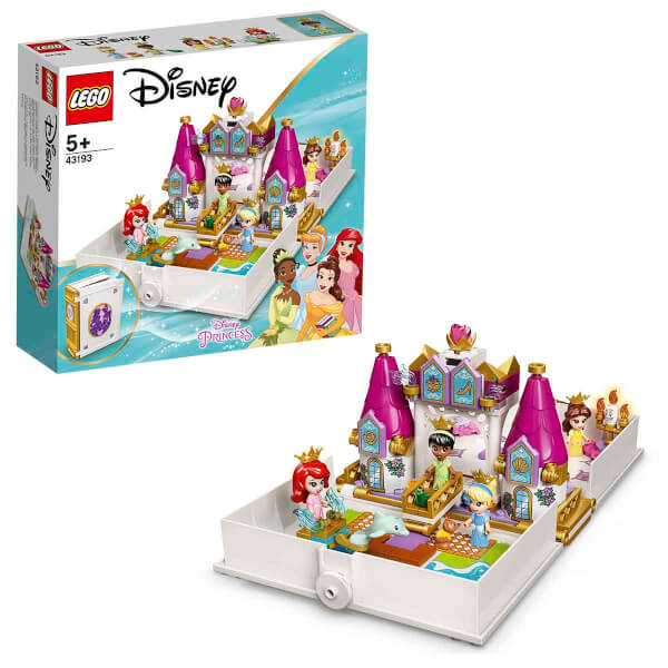 LEGO Disney Princess Ariel, Belle, Cinderella and Tiana's Storybook Adventure 43193