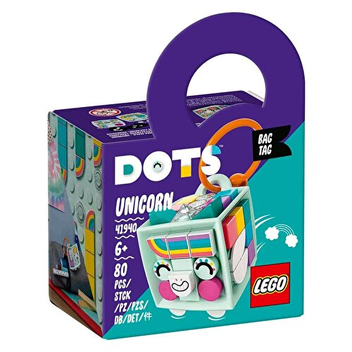 LEGO Dots Unicorn Bag Ornament 41940