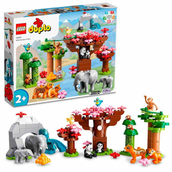 LEGO DUPLO Дикие животные Азии 10974