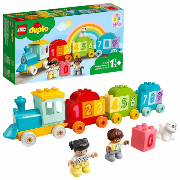 LEGO DUPLO Первый поезд с цифрами - учимся считать 10954