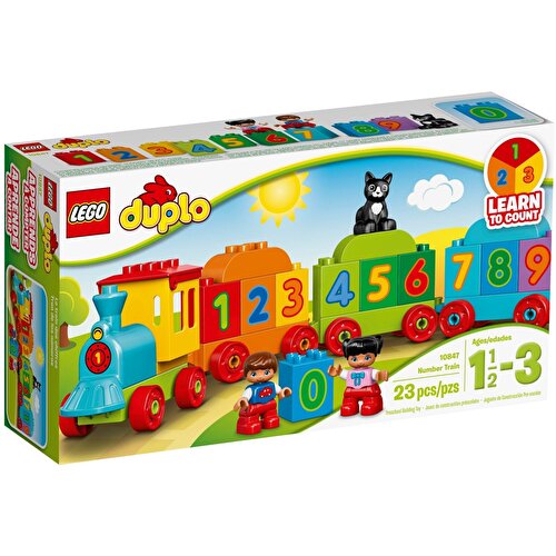 LEGO Duplo Поезд с цифрами 10847