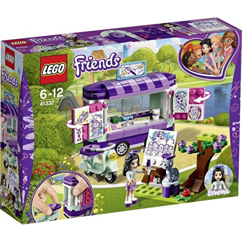 LEGO® Friends Художественный стенд Эммы 41332