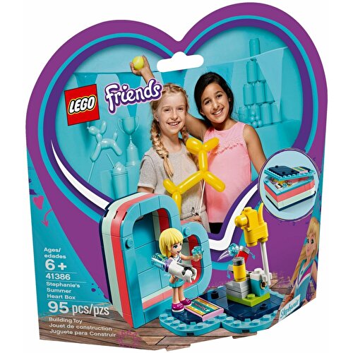 LEGO Friends Летняя шкатулка Стефани с сердцем 41386