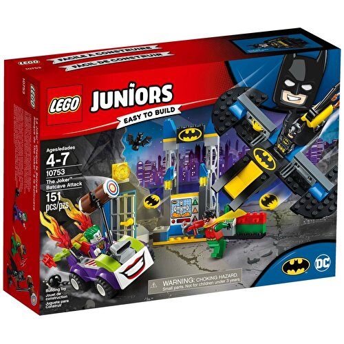 LEGO® Juniors Нападение Джокера на Бэтпещеру 10753