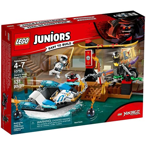 LEGO® Juniors Погоня на лодке ниндзя Зейна