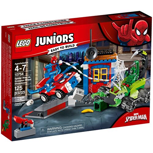 LEGO® Juniors Уличный матч Человека-паука против Скорпиона