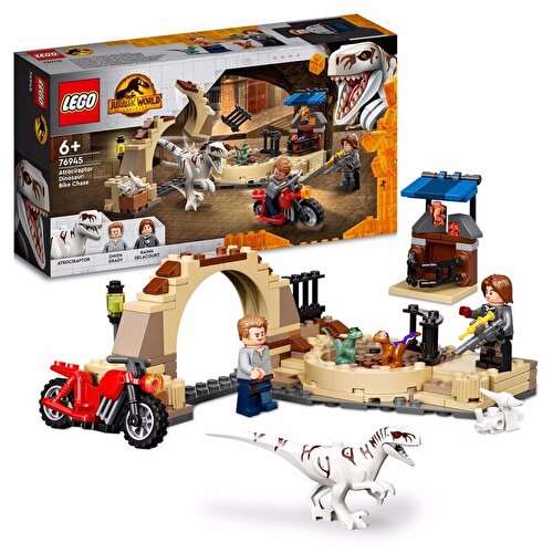 LEGO® Jurassic World Атроцираптор Динозавр Мотоцикл Погоня 76945