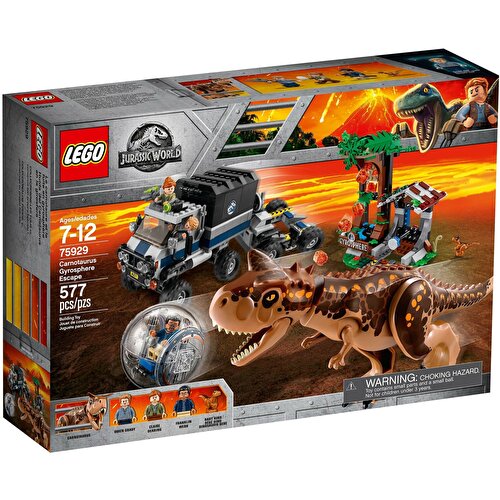 LEGO® Jurassic World Carnotaurus Jirosphere Escape 75929