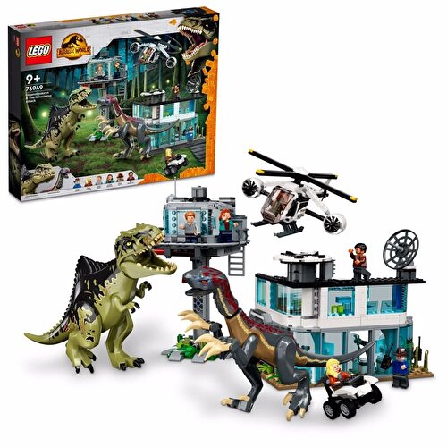 LEGO Jurassic World Нападение гиганотозавра и теризинозавра 76949