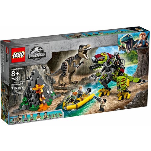 LEGO® Jurassic World Т. Рекс против битвы роботов-динозавров 75938