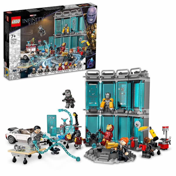 LEGO Marvel Оружейная комната Железного человека 76216