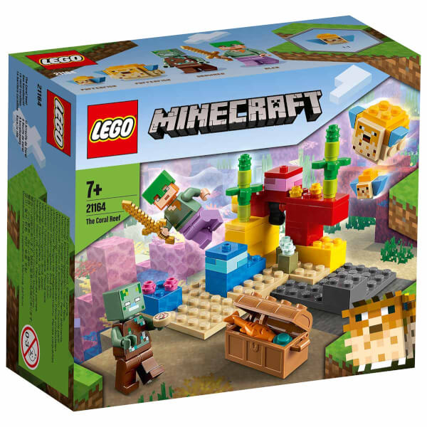 LEGO Minecraft Коралловый риф 21164