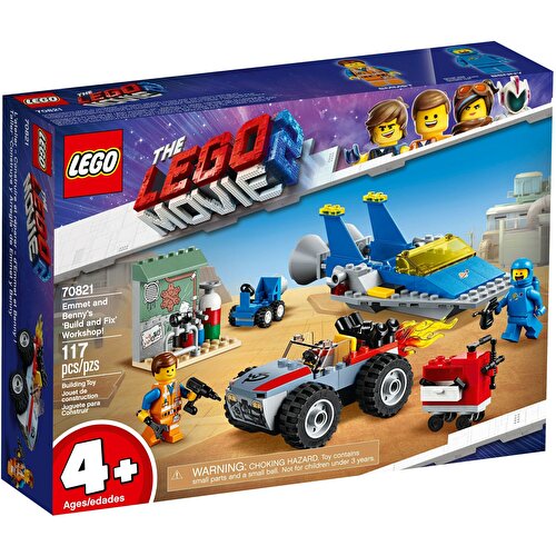 LEGO Movie 2 Emmet and Benny's 'Build and Tinker' Workshop 70821