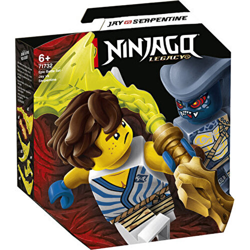 LEGO Ninjago Легендарный боевой набор Джей и Змей 71732