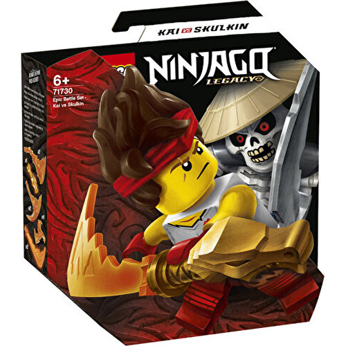 LEGO Ninjago Легендарный боевой набор Кая и Скулкина 71730