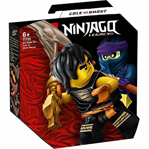 LEGO Ninjago Легендарный боевой набор Коул и воин-призрак 71733