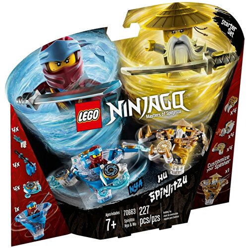 LEGO Ninjago Spinjitzu Nya And Wu 70663