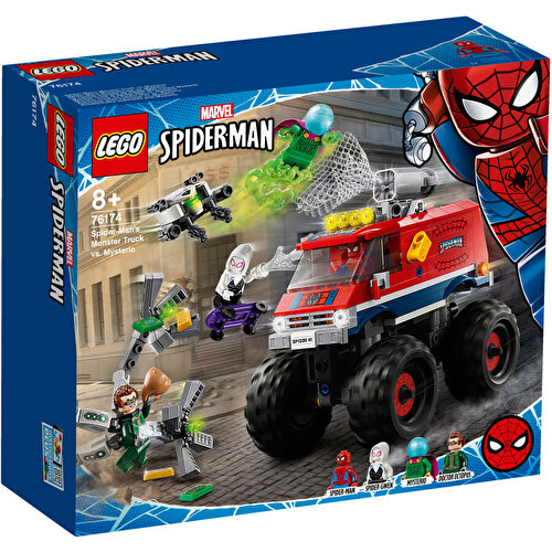 LEGO Spiderman Монстр-трак Человека-паука против Мистерио 76174