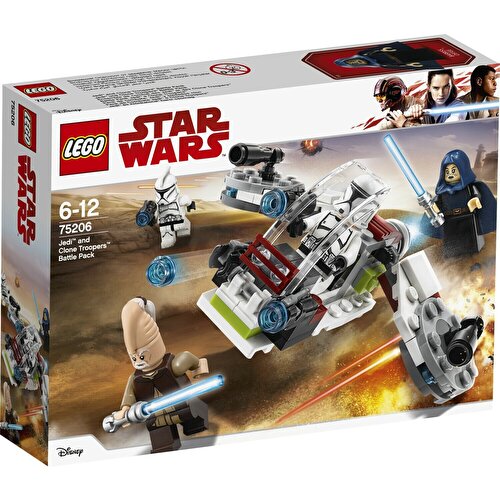 LEGO® Star Wars Боевой набор джедаев и солдат-клонов 75206