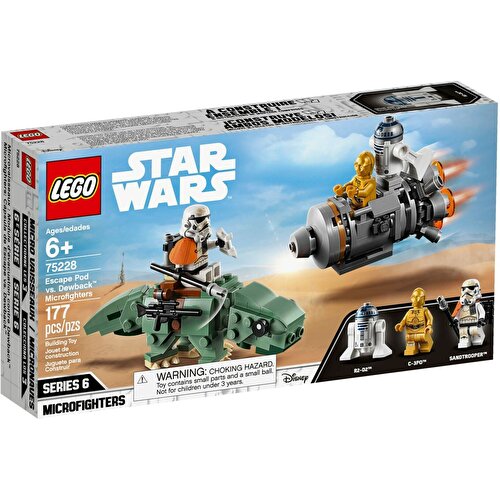 LEGO Star Wars Escape Pod Dewback Micro Fighter 75228