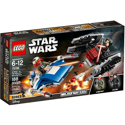 LEGO® Star Wars Микроистребители A-Wing против TIE с глушителем