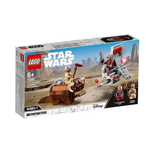 LEGO Star Wars Микроистребители T-16 Skyhopper и Bantha 75265