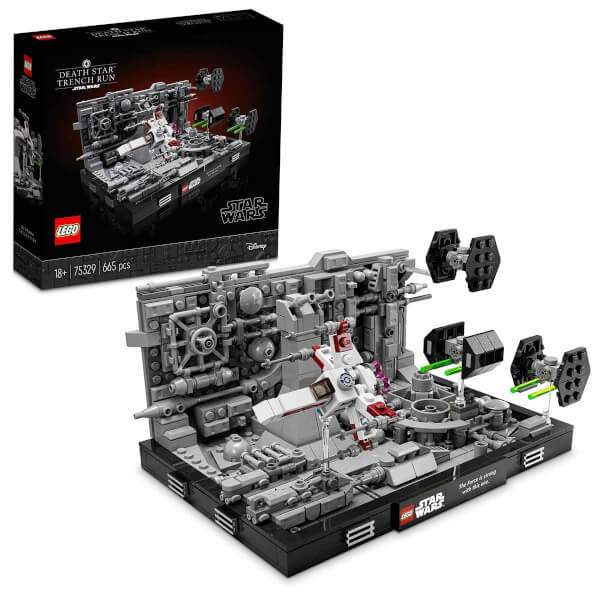 LEGO Star Wars Звезда Смерти Окопный рейд Диорама 75329