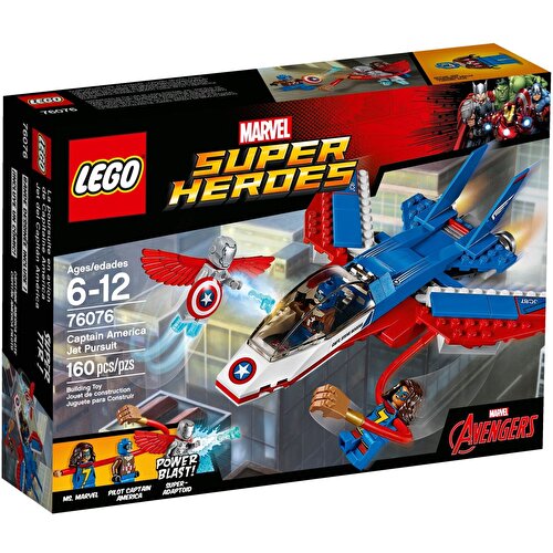 LEGO® Super Heroes Реактивная команда Капитана Америки