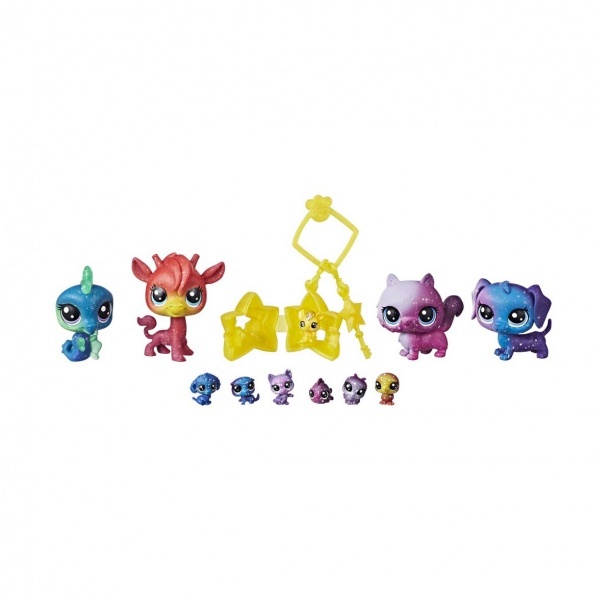 Littlest Pet Shop Cosmic Minis Collection Special Set E2130