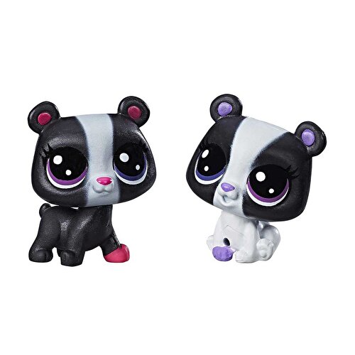 Littlest Pet Shop Minis Black and White Collection Good Friends