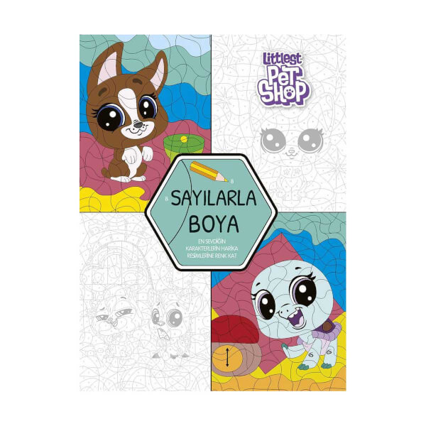 Littlest Pet Shop - Рисуем по номерам