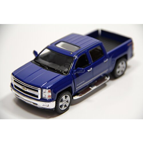 Литые автомобили '14 Chevrolet Silverado Blue