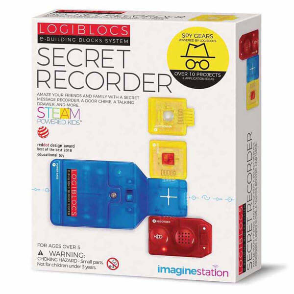 Logiblocs Secret Recorder Умная электронная игровая схема