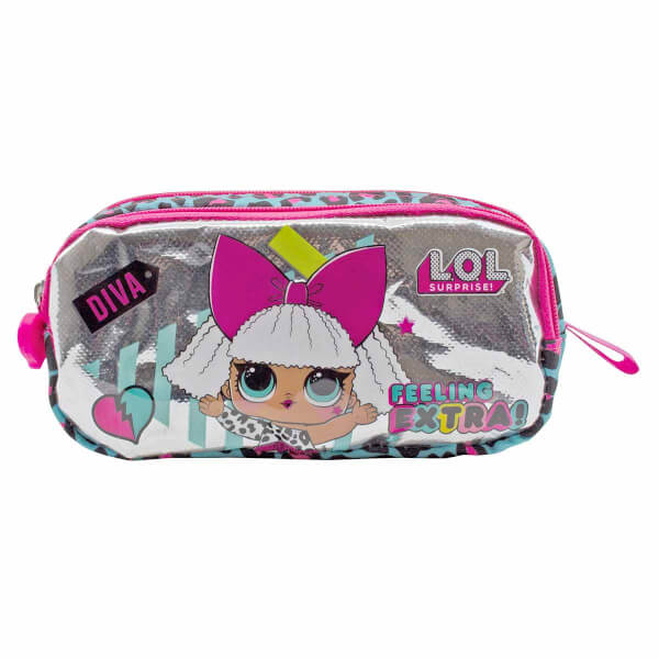 L.O.L. Diva Feeling Extra Pencil Case Pink-Blue 1297