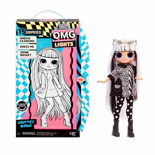 L.O.L Light Up Top Secret Dolls 15 Surprise Groovy Babe