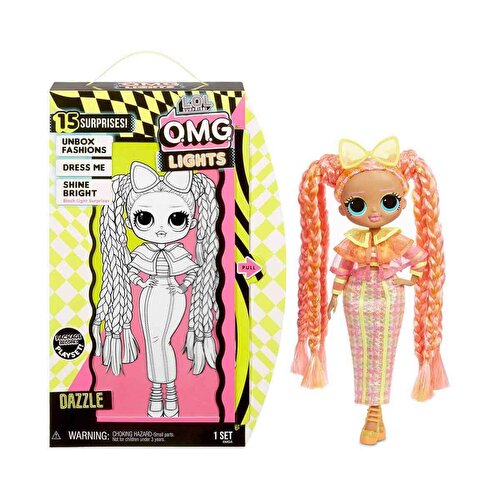 L.O.L Luminous Top Secret Dolls 15 Surprise Dazzle