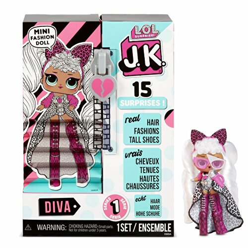 L.O.L. Surprise J.K. Mini Fashion Dolls Diva