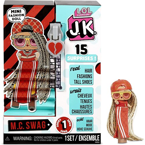 L.O.L. Surprise J.K. Mini Fashion Dolls M.C. Swag