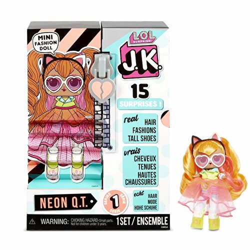 L.O.L. Surprise J.K. Mini Fashion Dolls Neon Q.T.