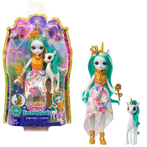 Majestic Enchantimals Dolls Queen Unity and Stepper GYJ13