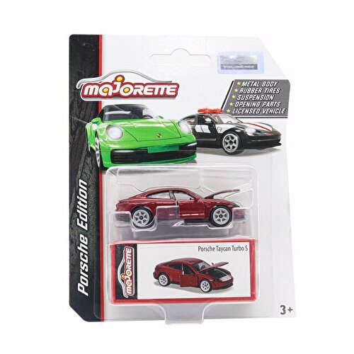 Majorette Porsche Edition Porsche Taycan Turbo S Bordeaux